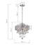 Lustre en cristal 4 lumières Barkell-24003173