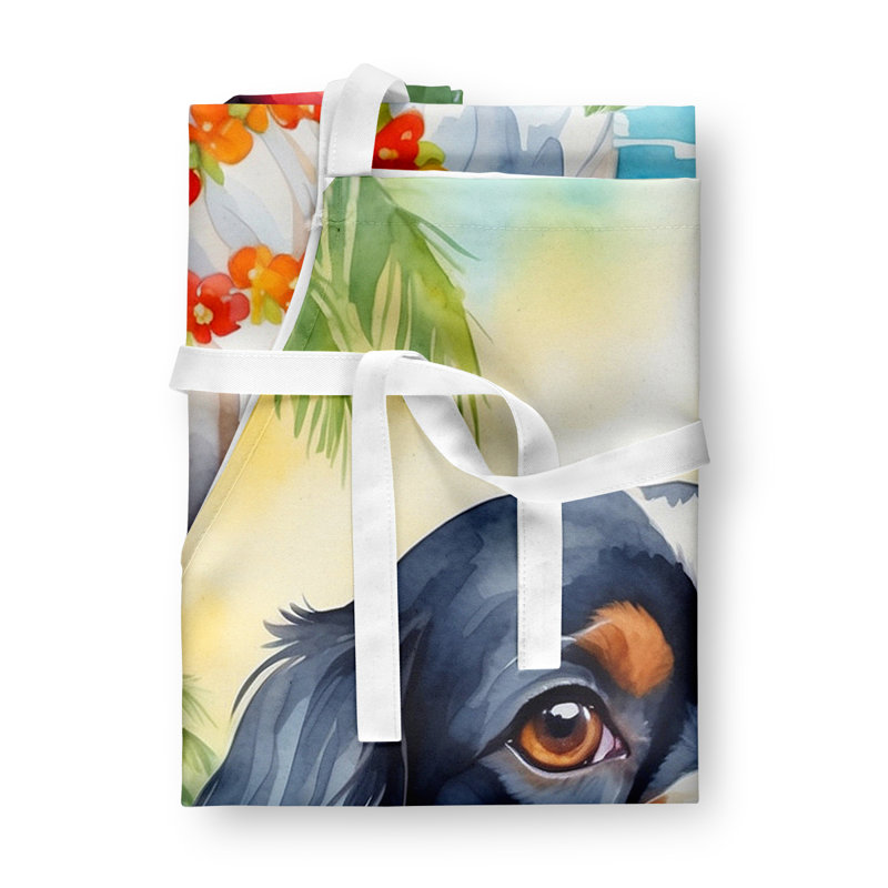 Tablier Cavalier Spaniel Luau