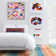 Paint Chip Multi Hand Micro Hooked Wool Rug