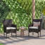 Chaises et coussins de patio intérieur / extérieur en acier avec cadre en osier-924029154-924029157