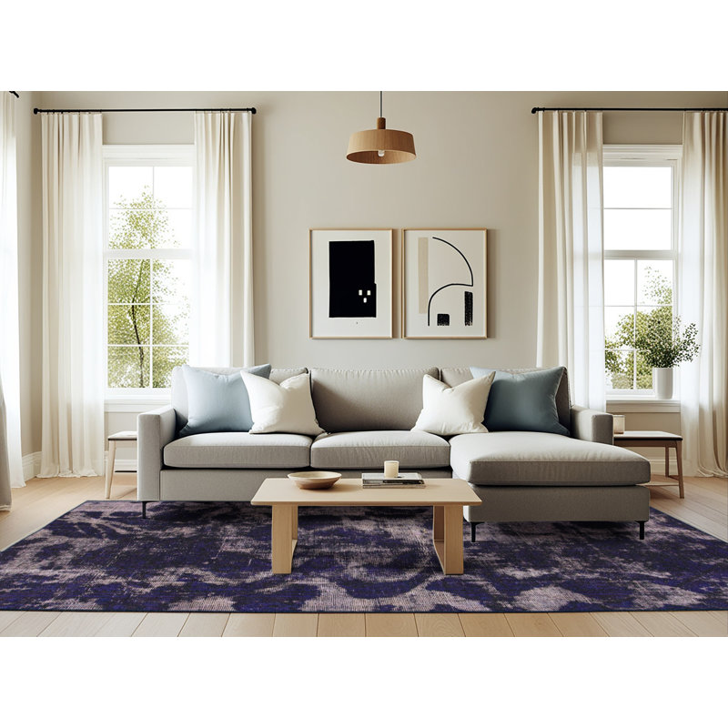 Tapis abstrait moderne 1156, Rectangle 6 pi x 9 pi