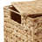 Casafield Water Hyacinth Storage Baskets with Lids, Set of 3 Woven Nesting Bins-302112989