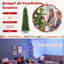 Lighted Artificial Fir Christmas Tree-1310328457