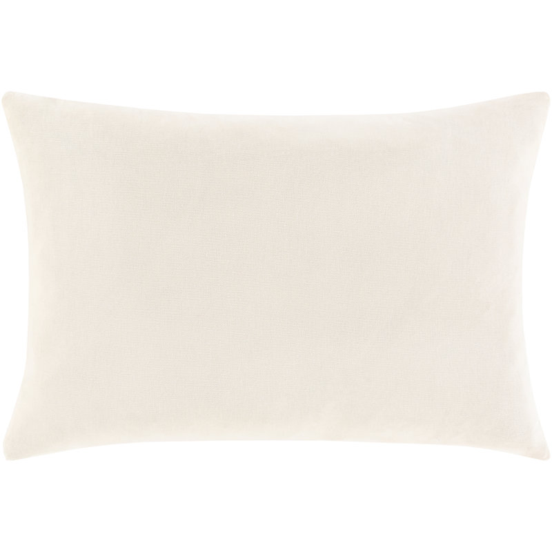  Cotton Toile Lumbar Pillow Cover