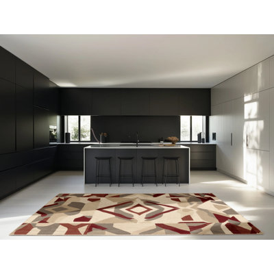 Angular Flow Rug