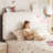 Upholstered Headboard with USB & Type C Port, 60,000 DIY Color of LED Light Height Adjustable, Sturdy, Easy Assembly-1520124716-1520124713