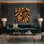 Desserts Biscotti, art mural sur toile brune-1484841199