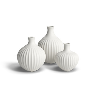 Koffi 9.5'' Ceramic Table Vase
