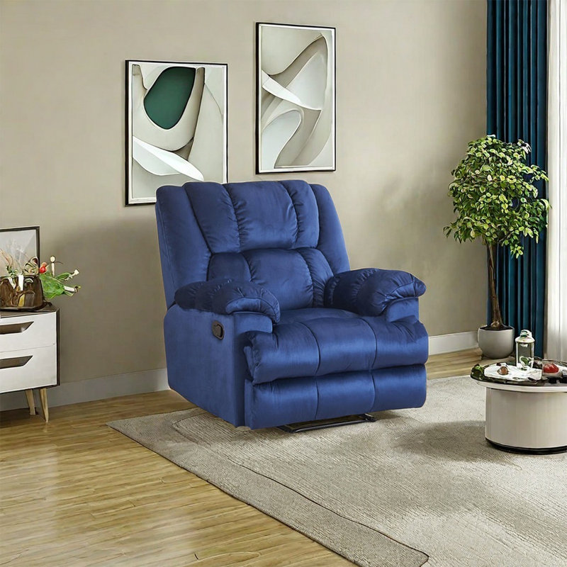 Munawar Recliner, Dark Blue