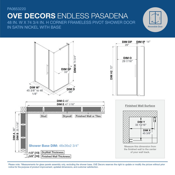 Dimensions du produit