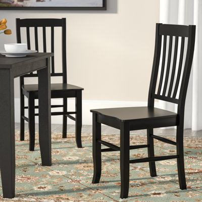 Orviston 18'' H Solid Wood Side Chair