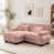 Pink+2Seat+1Ottman