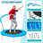 Sapphome Round Kid / Toddler Trampoline with Handlebar-87700579