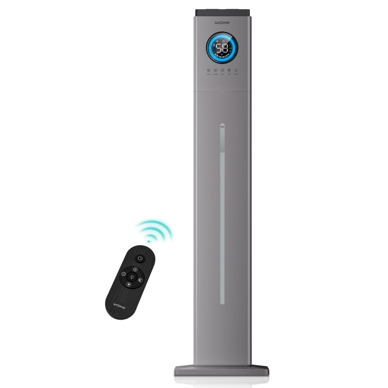 3,43 gallons Humidificateur ultrasonique tour à 6 vitesses pour 861 pieds carrés Pi. Avec aromathérapie, mode veille et minuterie