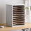 Rangement de bureau avec 11 compartiments Literature