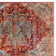 Tapis oriental rouge / orange