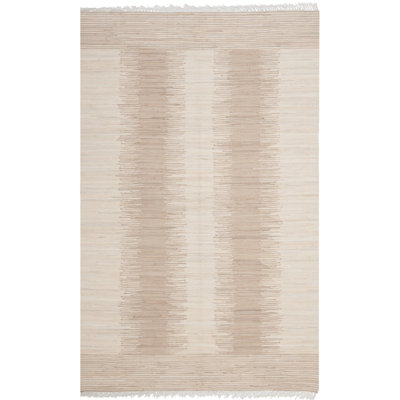 Annia Hand Woven Cotton Striped Rug