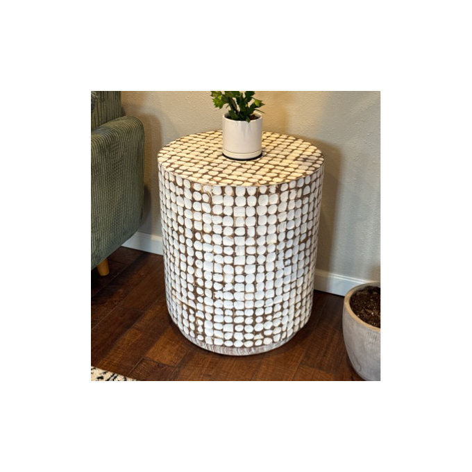Abbie End Table - Blue