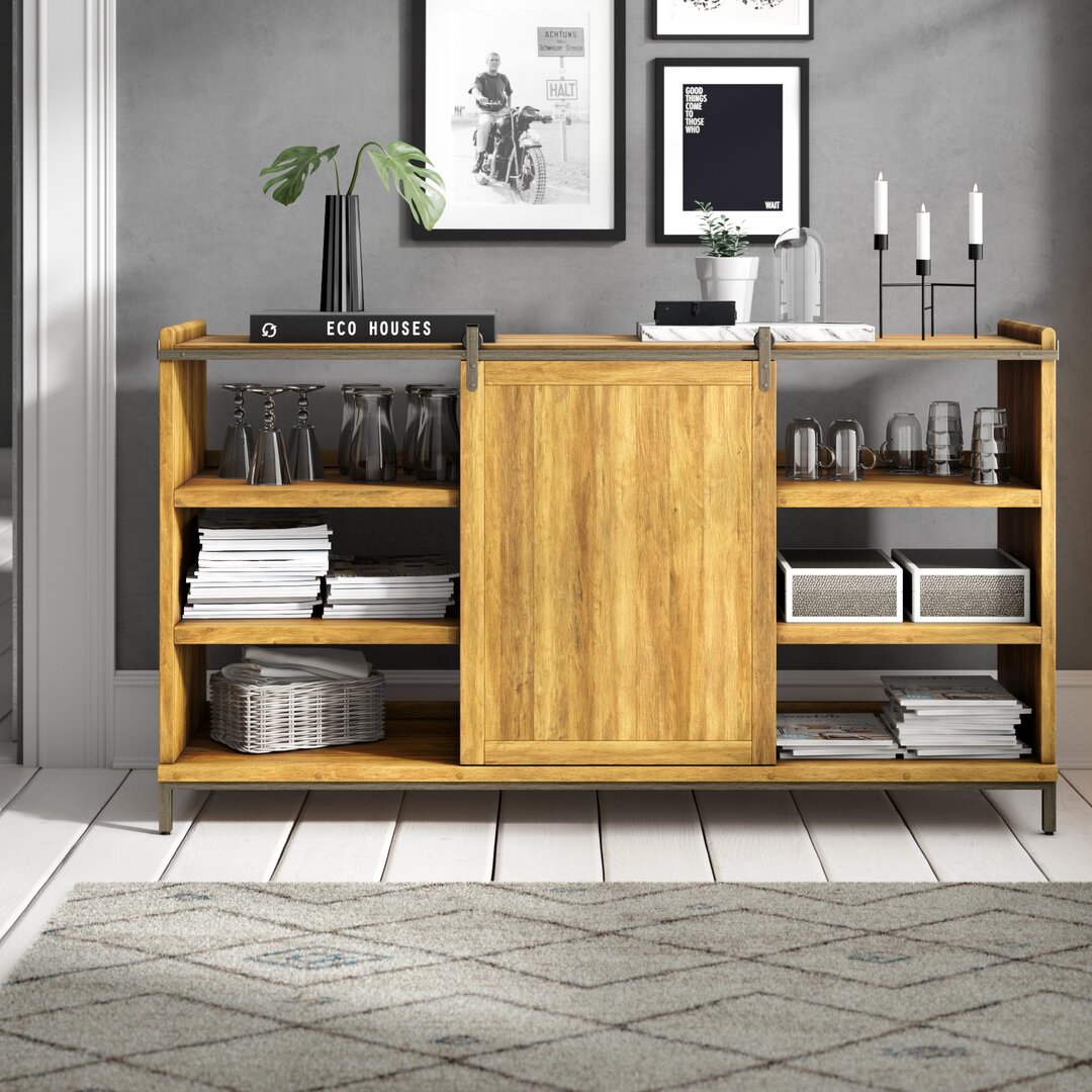 Sideboard Jodie aus Massivholz 150 cm