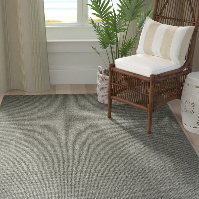Acevevo Wool Indoor Rug, Rectangle 9' x 13'