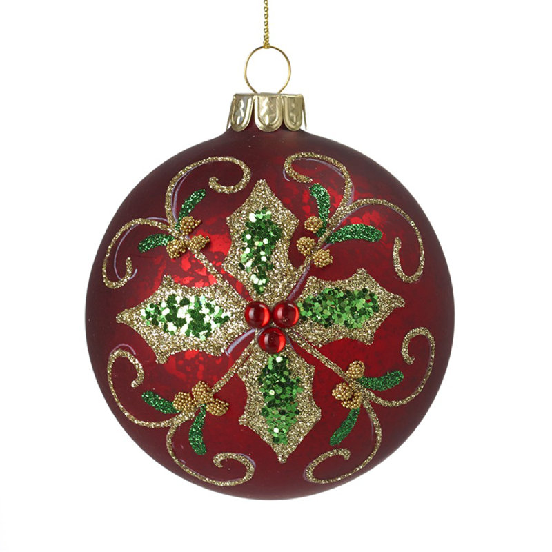 8cm Glass Ball Ornament