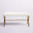Johana Acrylic Upholstered Bench