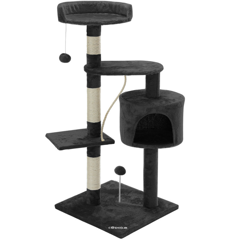 Billingham 112cm H Cat Tree, Anthracite