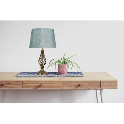 Cortaro Metal Barley Twist Classic Table Lamp