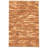 Tapis de zone brune/brune 10 pi x 7 pi 10 po one-of-kind Steller