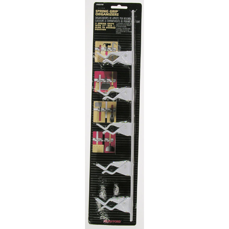 Rangement à 5 prises spring, 21,3 po 15,8 po x 14,8 po, Blanc