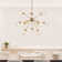 Freddrick 12 - Light Dimmable Sputnik Sphere Chandelier