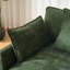 Fauteuil d'appoint avec repose-pieds en chenille moderne de 39,4 po Iris-130624488