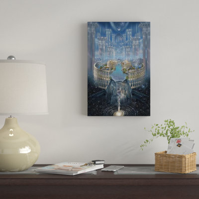 'Solace I' Graphic Art Print on Canvas