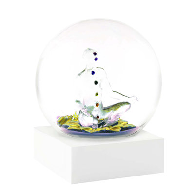 CSG Yoga Snow Globe