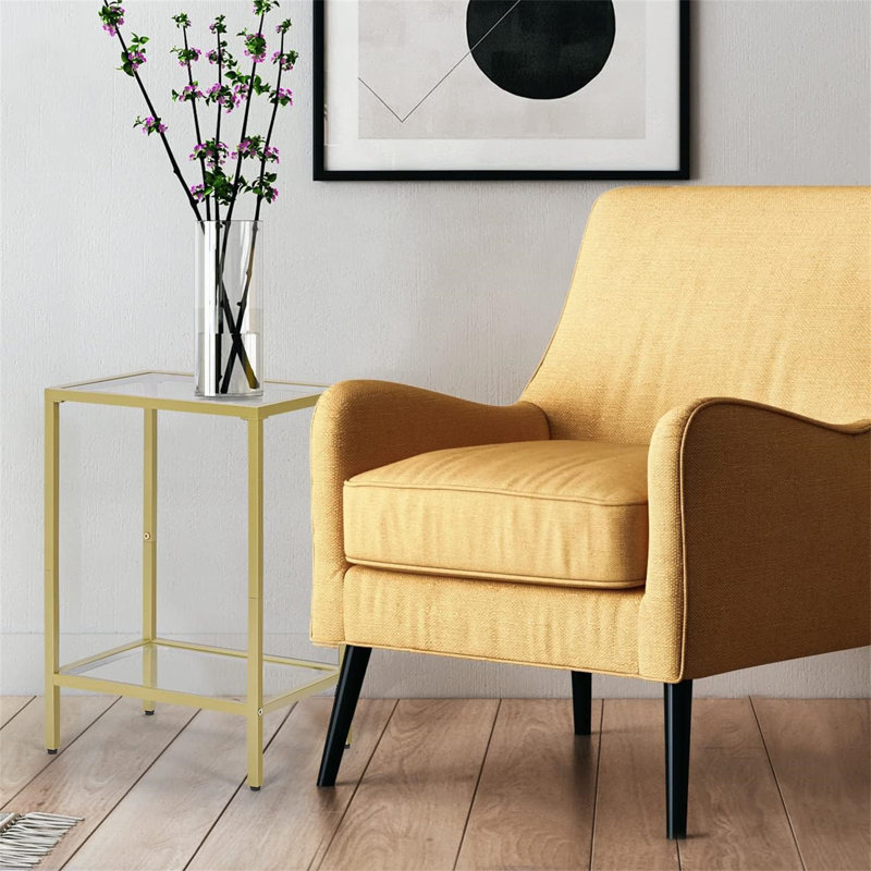 Table de bout en verre Beayer