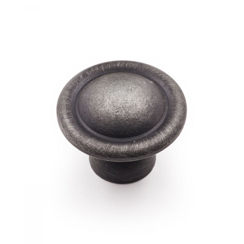 Poignée champignon Smooth Dome CK Series, Petit, Nickel vieilli