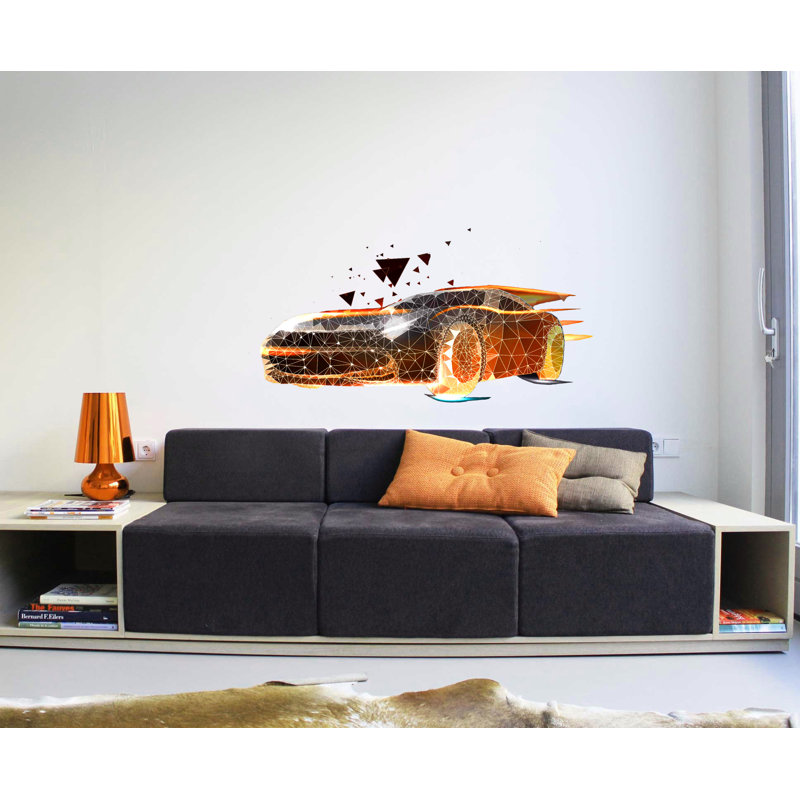 Sports Wall Decal, 33" H x 49" W