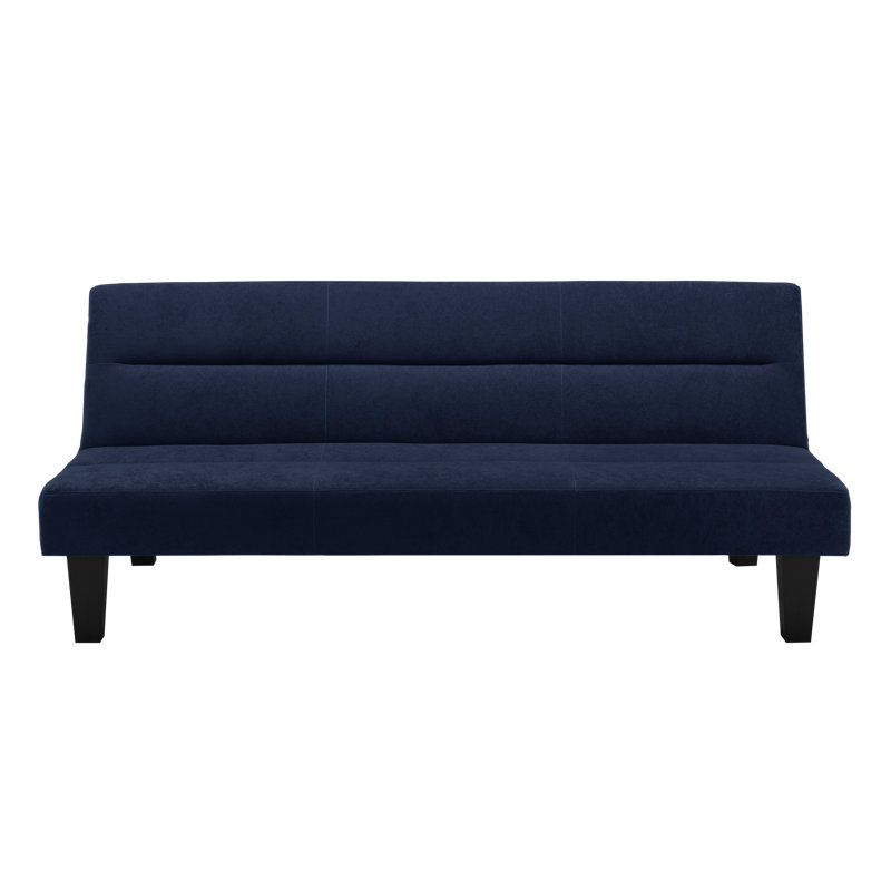 Adrijus Velvet Clic Clac Sofa, Blue