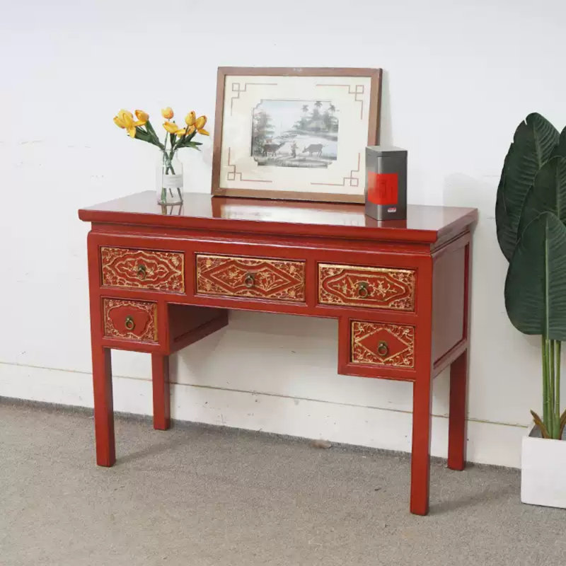 Commode simple simple rouge