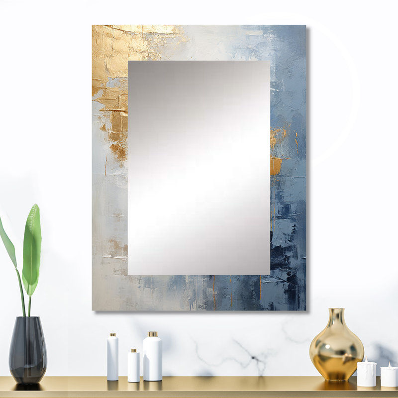 Fairlough - Beige Wall Mirror Decor, 32 po x 24 po