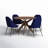 Cobos 5-Piece 47.25" Round Dining Set