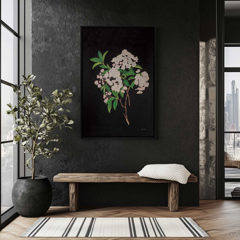 «Thorndike» par Deborah Revell, reproduction d'art sur toile, H 48 po x l 32 po, Cadre flottant, Noir