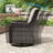 Anahit 9 - Person Patio Conversation Set with Cushions-1025105096