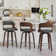 Carylon Swivel Upholstered Counter Stool