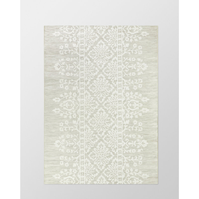 Tapis blanc Corday, 7 pi 10 po x 10 pi