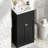 Modern Bathroom Vanity With Stylish Ceramic Sink And Ample Storage-113642705