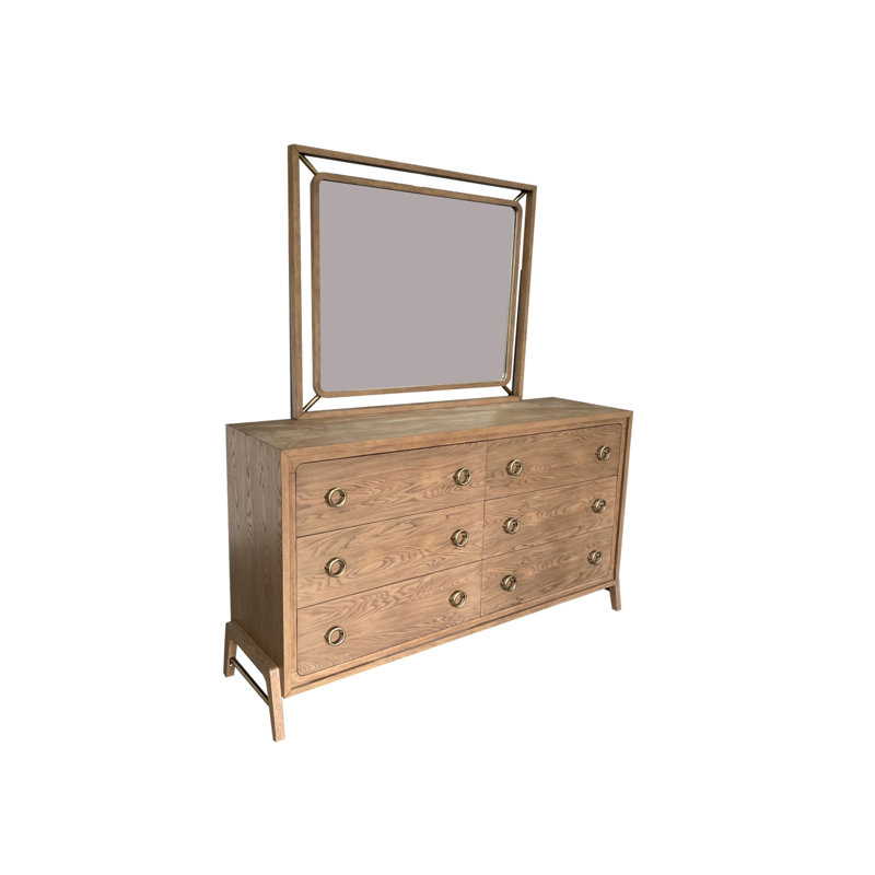 Mirror In Latte Finish