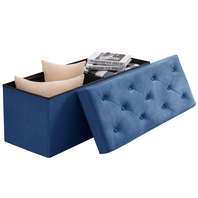 Fabric Upholstered Storage Bench