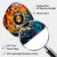 Coloré vinyle Disque vinyle mosaïque II - Vinyle forme nébuleuse asymétrique en métal, art mural-110502624