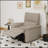 Zero Wall Power Recliner Chair with USB Port for Small Spaces and Maximum Comfort in Living Rooms, Bedrooms, and RVs-1888658387